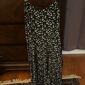 Old Navy Black Floral Dress
